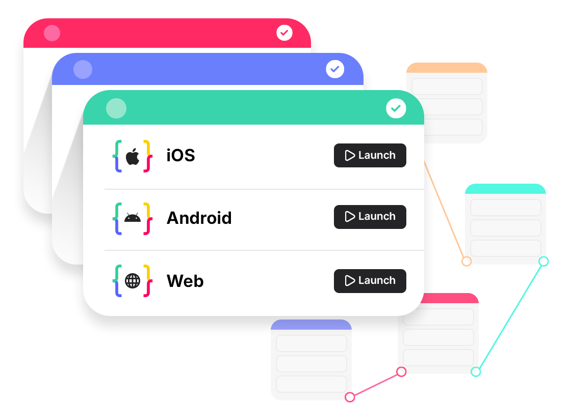 LastApp.ai generating launch-ready apps across platforms in ~5 minutes