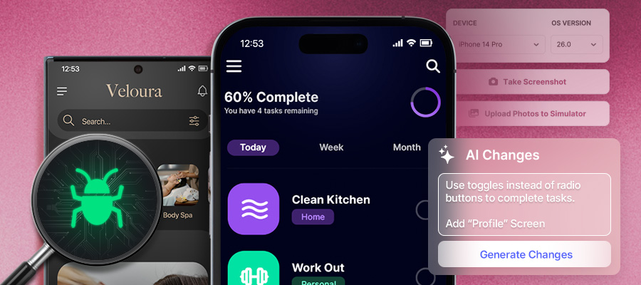 LastApp.ai makes testing mobile apps with simulators and emulators effortless